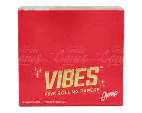 Vibes 110mm King Sized The Cali 3 Gram Pre Rolled Hemp Paper Cones 24/Box