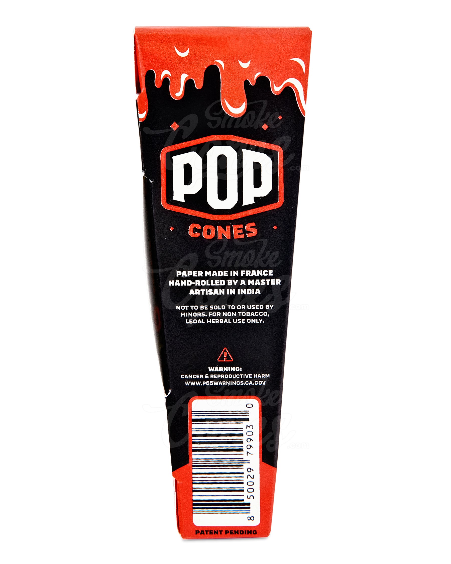 Pop Cones Strawberry Jam 84mm 1 1/4 Sized Pre Rolled Cones 24/Box