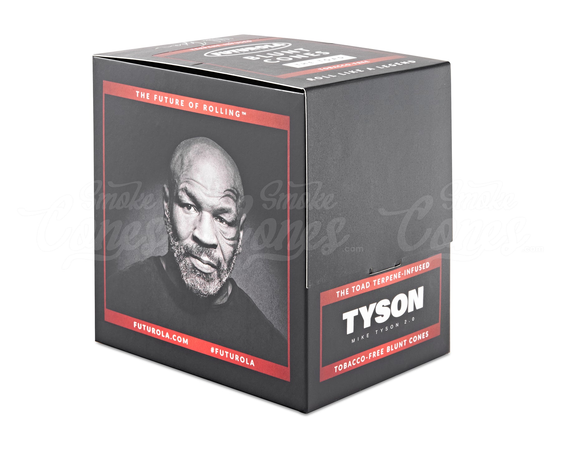 Futurola Tyson 2.0 "The Toad" 109mm King Size Terpene Infused Pre-Rolled Blunt Paper Cones 12/Box