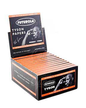Futurola Tyson Ranch 2.0 109mm King Size Rolling Papers w/ Tips 24/Box