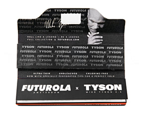 Futurola Tyson Ranch 2.0 109mm King Size Rolling Papers w/ Tips 24/Box