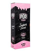 Pop Cones Super Sweet 109mm King Sized Pre Rolled Cones 400/Box