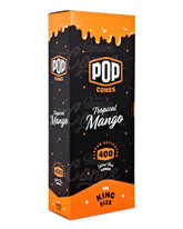 Pop Cones Tropical Mango 109mm King Sized Unbleached Pre Rolled Cones 400/Box