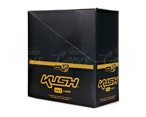 Kush 24K Gold Hemp King Size Pre Rolled Cones w/ Filter Tip 8/Box - 6
