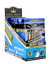 King Palm Berry Terps Natural Mini Leaf Blunt Wraps 15/Box