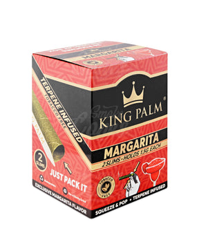 King Palm Margarita Natural Slim Leaf Blunt Wraps 20/Box