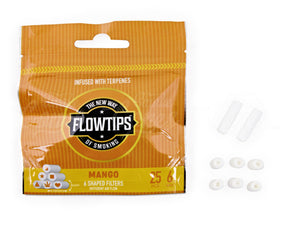 FLOWTIPS 20mm Terpene-Infused Mango Filter Tips 10/Box - 6