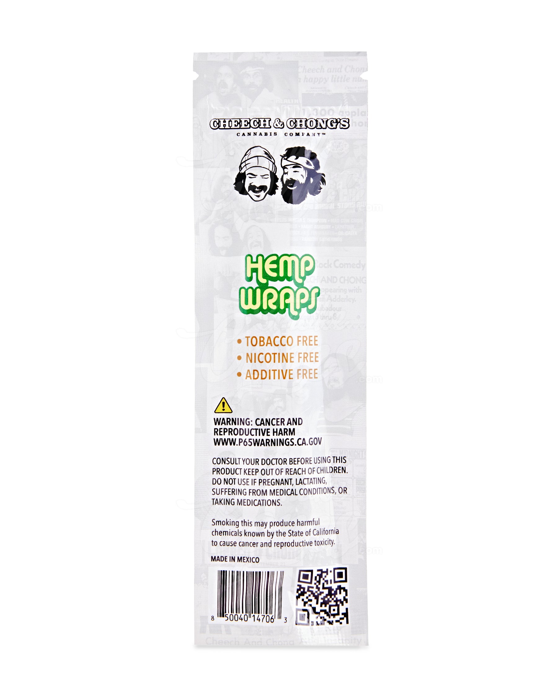 Cheech & Chong's Lemon Love Organic Hemp Blunt Wraps - 25/Box