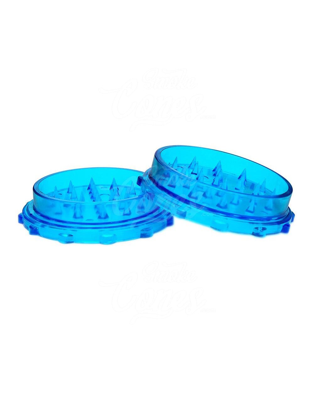 2 Piece 70mm Assorted Plastic Grinders 100/Box - 5