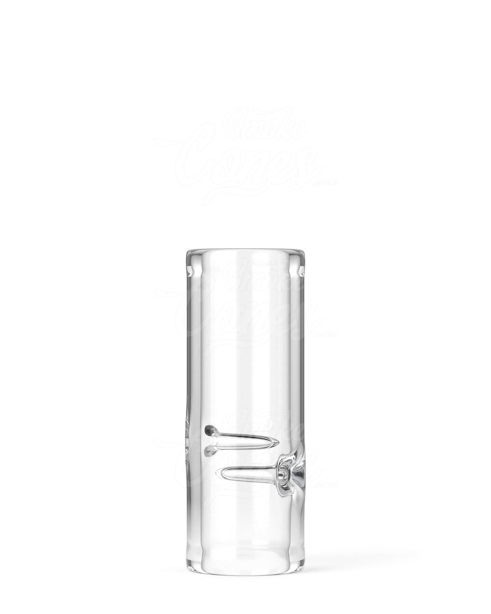 Clear 12mm Notched Glass Smoking Filter Tips 175/Box