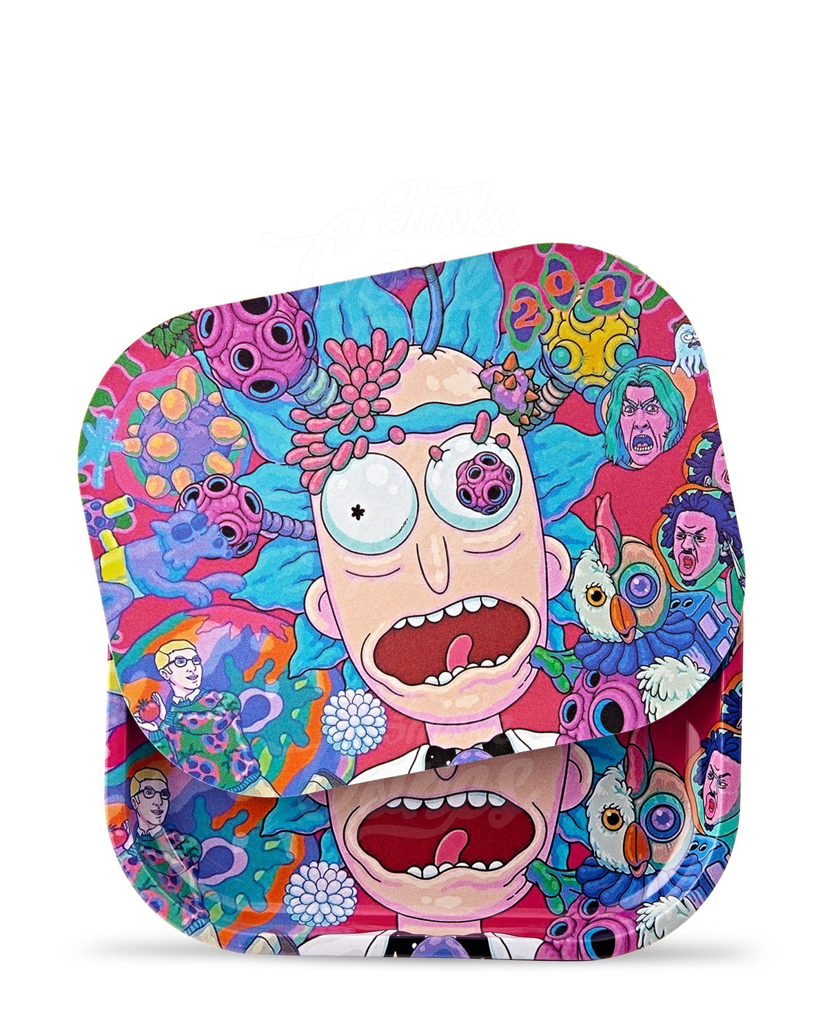 R&M Trippy Mini Rolling Tray w/ Magnetic Cover - 1