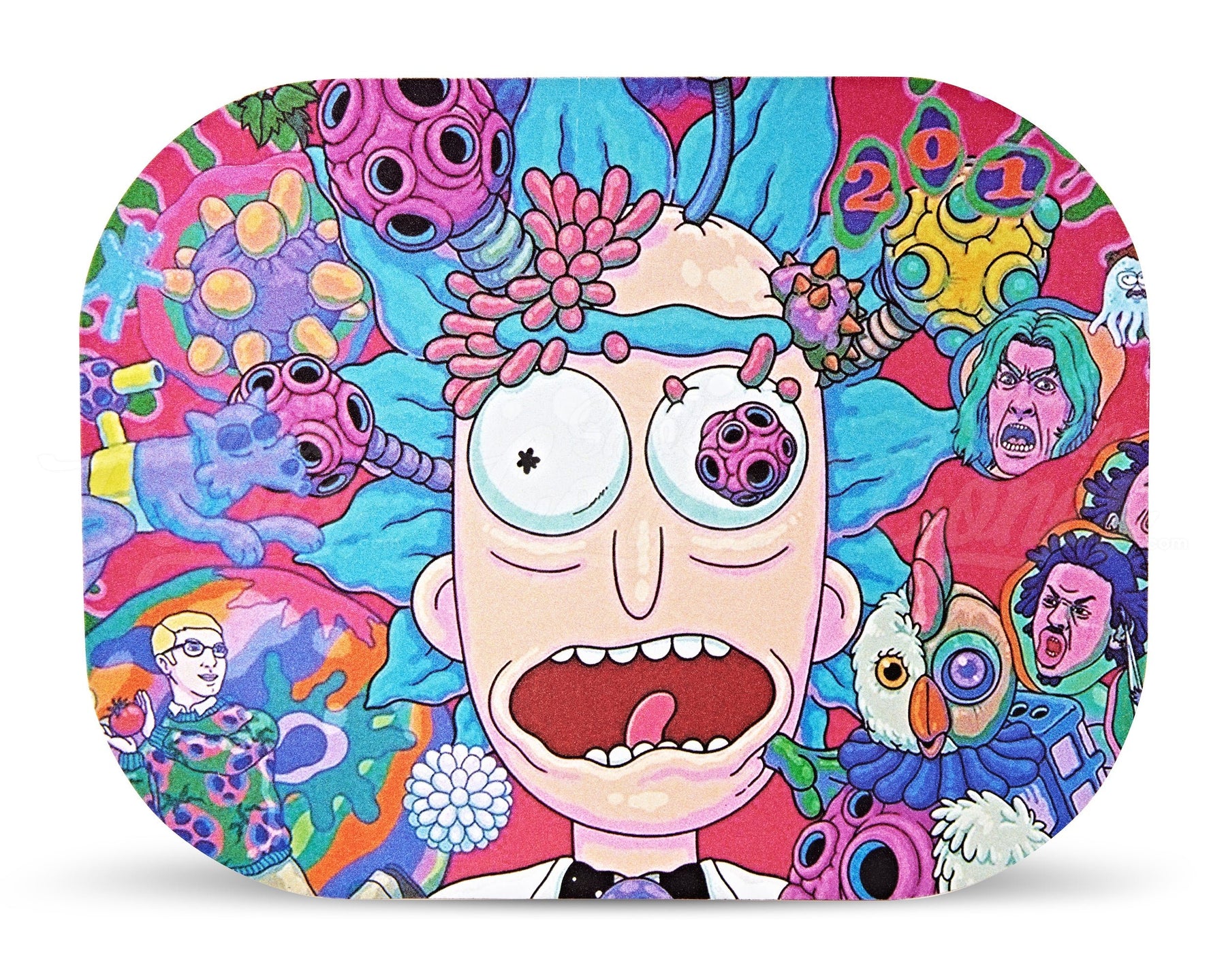 R&M Trippy Mini Rolling Tray w/ Magnetic Cover - 4