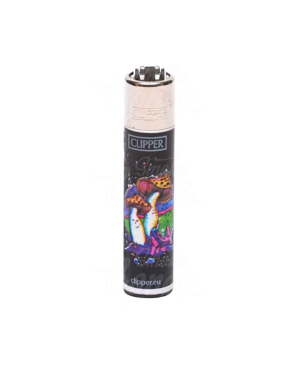 Clipper Retail Display Lighter Trippy Hippie Edition 48/Box - 3