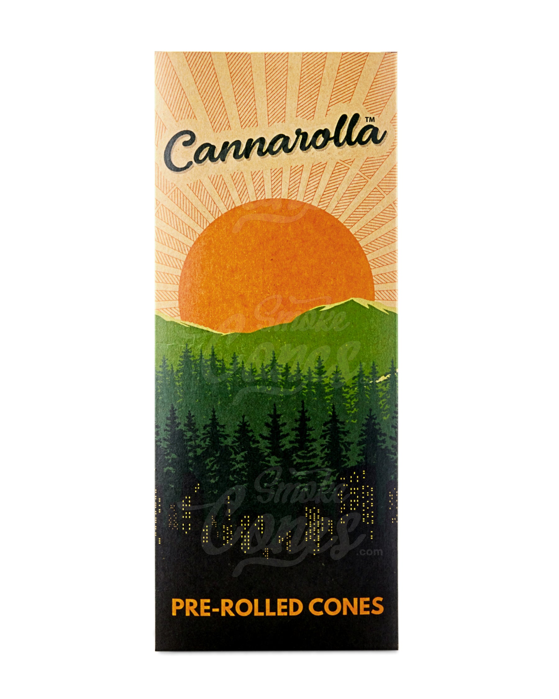 Cannarolla 98 Size Straight White Pre Rolled Cones w/ 26mm Filter Tip 800/Box - 5