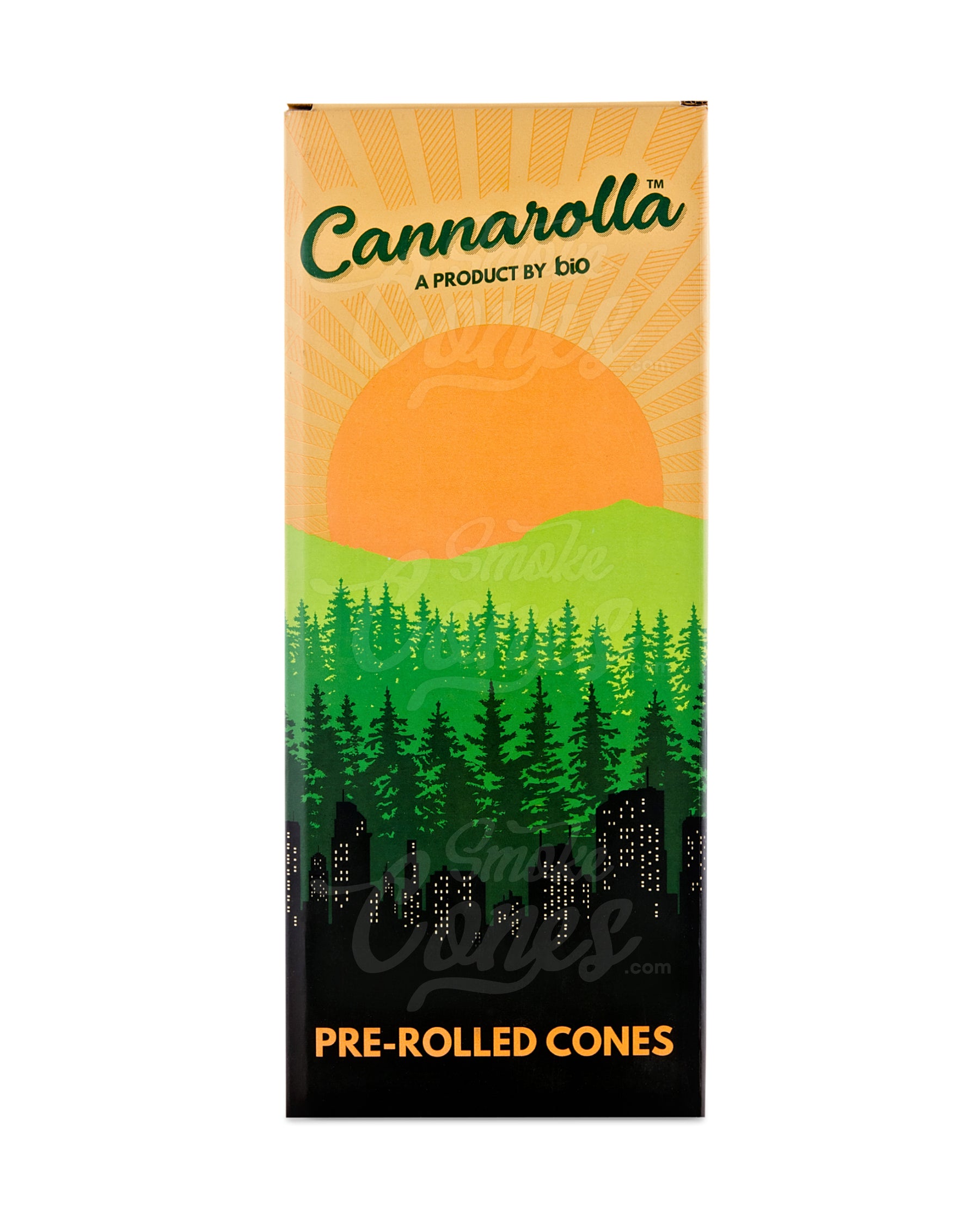 Cannarolla 1 1-4 Size Straight White Pre Rolled Cones w/ 26mm Filter Tip 900/Box