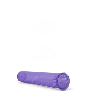 116mm Child Resistant King Size Translucent Pop Top Purple Plastic Pre-Roll Tubes 1000/Box - 6