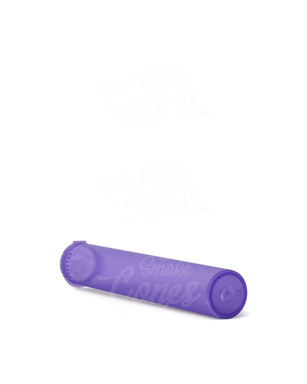 116mm Child Resistant King Size Translucent Pop Top Purple Plastic Pre-Roll Tubes 1000/Box - 7