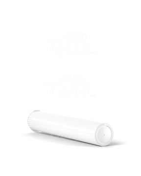 116mm Child Resistant King Size Opaque Pop Top White Plastic Pre-Roll Tubes 1000/Box Closed - 6