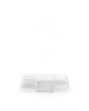 Clear Edible & Joint Box Plastic Insert Tray for 3 Mini 70mm Pre Rolled Cones 100/Box - 4