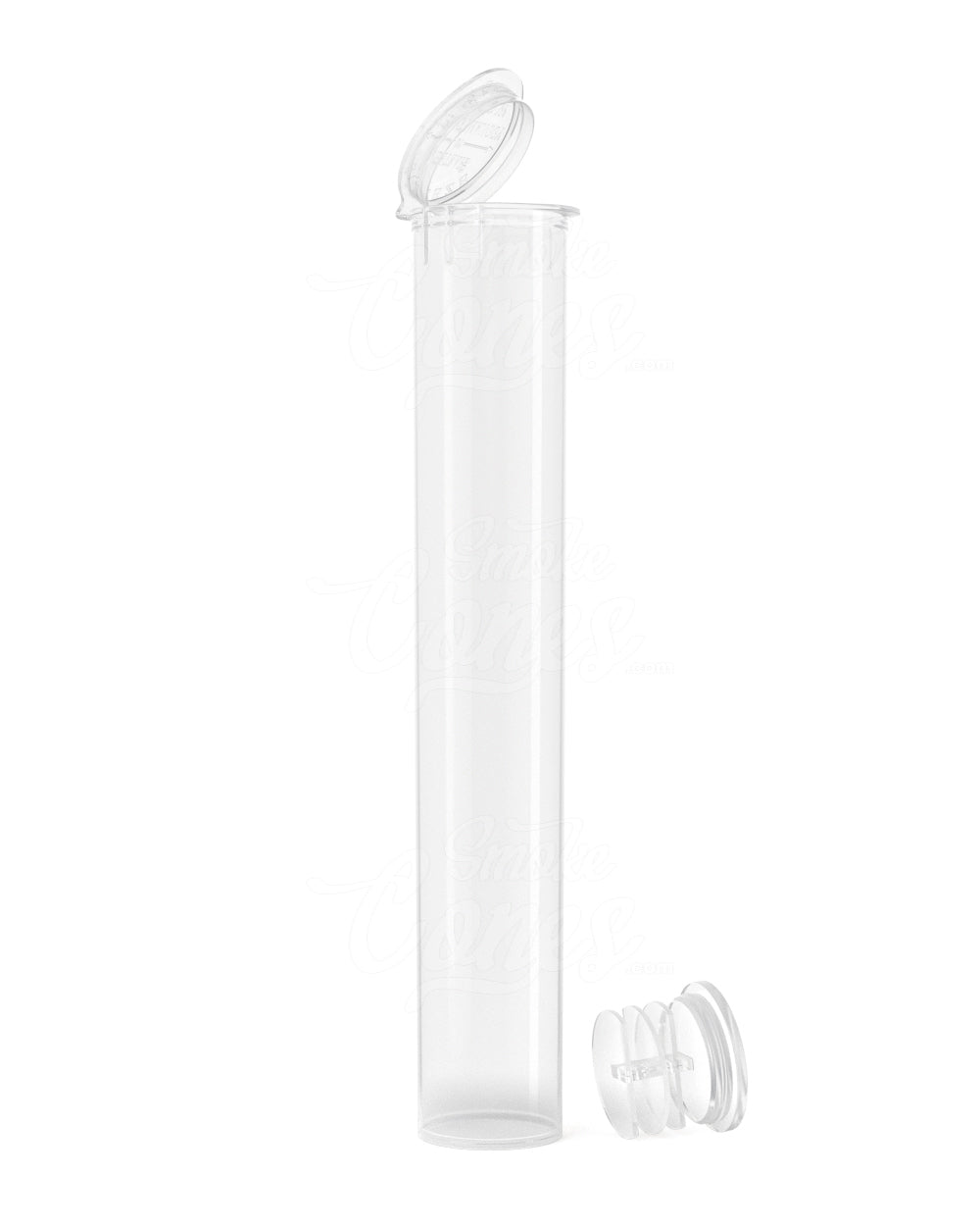 125mm Clear Transparent Thingymajiggy Pre-Roll Storage Tubes with Ash Trap 400/Box - 7