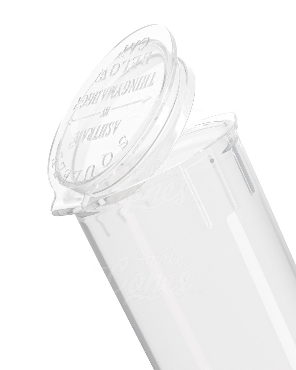 125mm Clear Transparent Thingymajiggy Tubes with Ash Trap