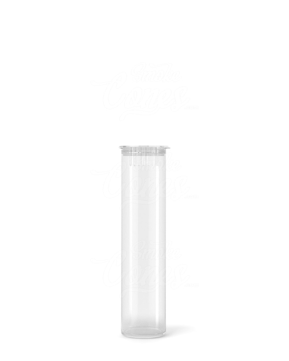 78mm Child Resistant Pop Top Clear Plastic Pre-Roll Tubes 1200/Box - 2