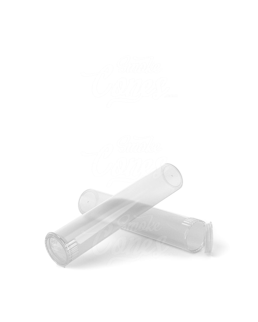 98mm Child Resistant Pop Top Clear Plastic Pre-Roll Tubes 1000/Box - 9