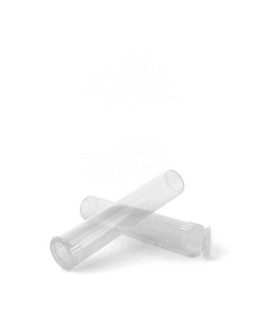 95mm Child Resistant Pop Top Opaque Clear Plastic Pre-Roll Tubes 1000/Box Closed - 9