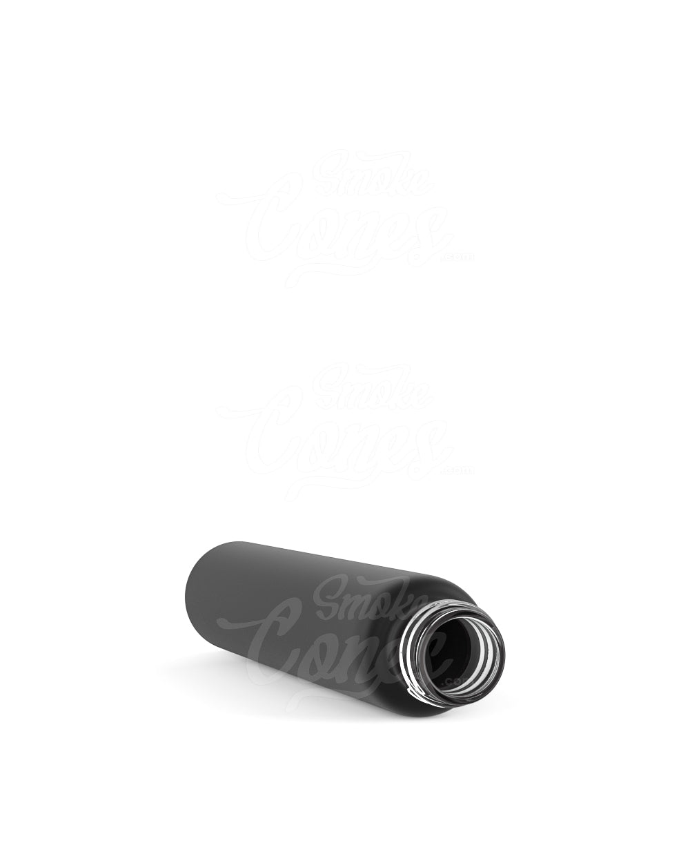 115mm King Size Opaque Matte Black Glass Pre-Roll Tubes 400/Box