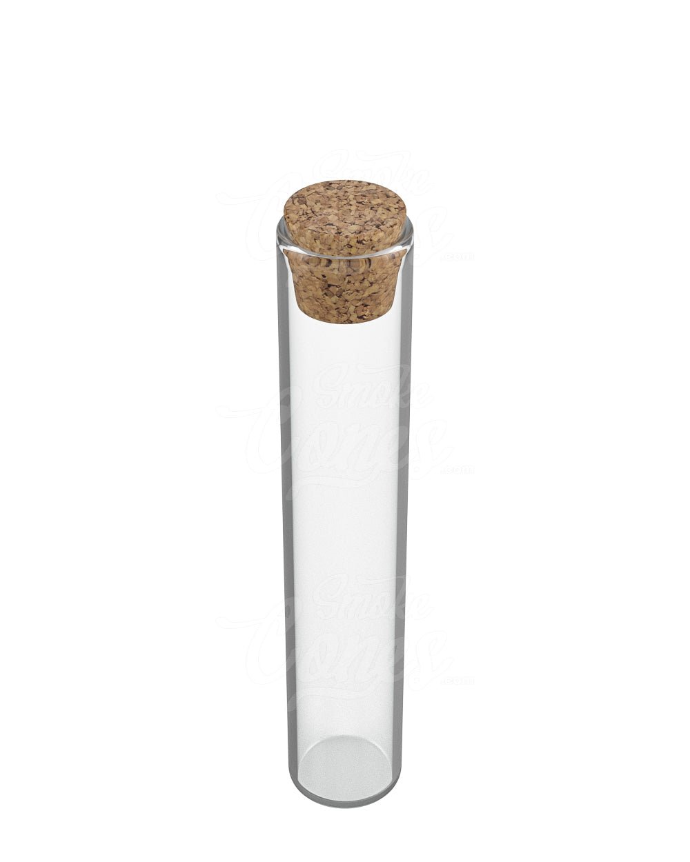 120mm King Size Clear Glass Pre-Roll Tubes with Cork Top 640/Box - 5