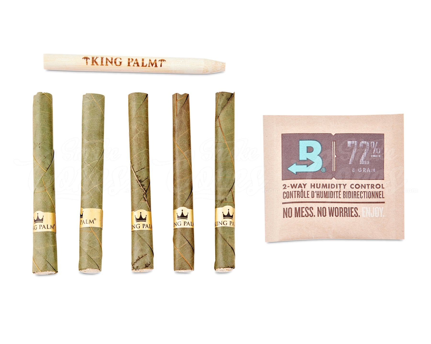 King Palm Berry Terps Natural Mini Leaf Blunt Wraps 15/Box