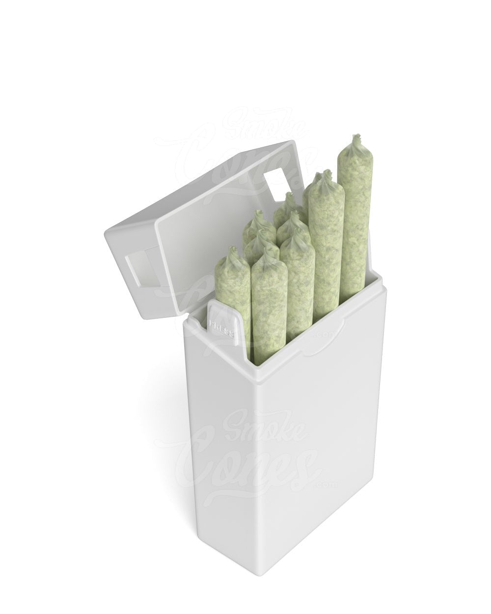 CR Pinch 'N Flip White Pre-Roll Joint Case - 130 Box