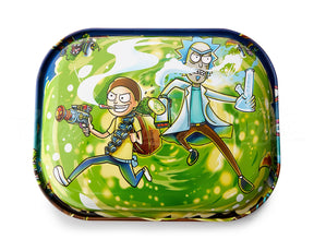 R&M Space Portal Mini Rolling Tray w/ Magnetic Cover - 3