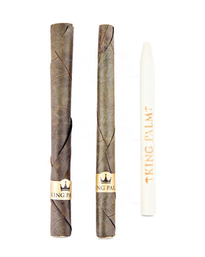 King Palm Berry Terps Natural Slim Leaf Blunt Wraps 20/Box