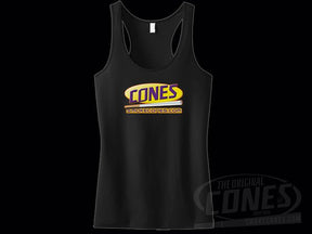 Cones Womens Racer Back Tank Top Small - 1