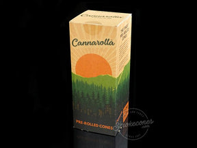 Cannarolla 109mm x 26mm Pre Rolled White Paper Cones 800/Box - 1