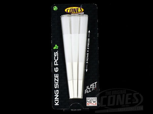 109mm King Size Cones 6 Pack - 3
