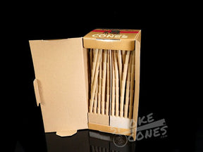 Zig-Zag 1 1-4 Size Pre Rolled Unbleached Paper Cones 900/Box - 2