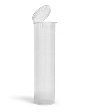 116mm Child Resistant King Size Pop Top Opaque Plastic Wide Cone Clear Pre-Roll Tubes 250/Count