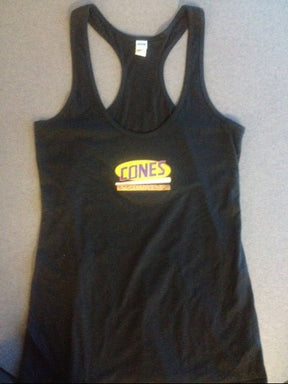 Cones Womens Racer Back Tank Top Small - 2