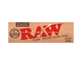 RAW 1 1-4 Size Classic Rolling Papers 24/Box - 3